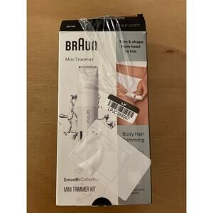 Open Box Braun Unisex Body Mini Trimmer Wet & Dry Bikini Area Body